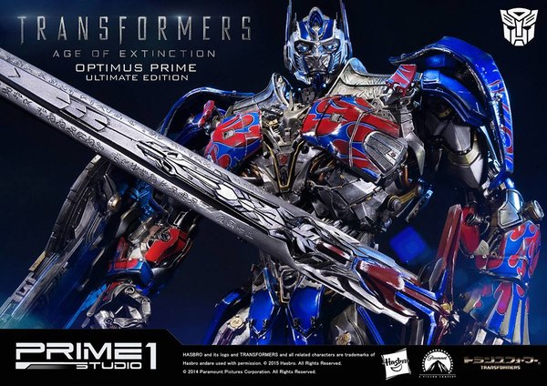 2000 MMTFM 08 Optimus Prime Ultimate Edition Transformers Age Extinction Statue From Prime 1 Studio  (42 of 50)